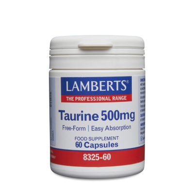 Lamberts Taurine 500mg 60 caps